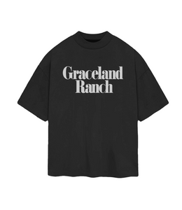 GRACELAND BLACK T-SHIRT