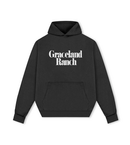 GRACELAND BLACK HOODIE