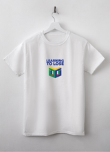 Load image into Gallery viewer, LEARNING TO LOSE WHITE T-SHIRT