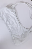 Rebel Mix - Content Violation Bra - White