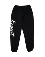 Load image into Gallery viewer, Hyper Crush &quot;Repeat&quot; Sweat Pants - Black