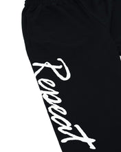 Load image into Gallery viewer, Hyper Crush &quot;Repeat&quot; Sweat Pants - Black